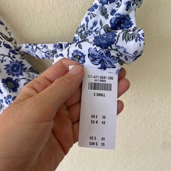 NWT Abercrombie & Fitch Bikini Top and Sarong - Picture 3 of 11